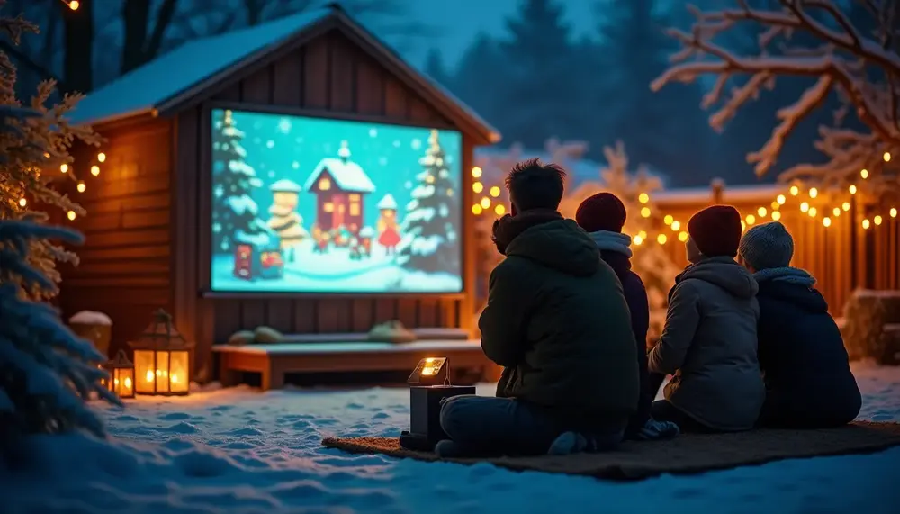 die-besten-einsatzideen-fuer-deinen-outdoor-beamer-an-weihnachten